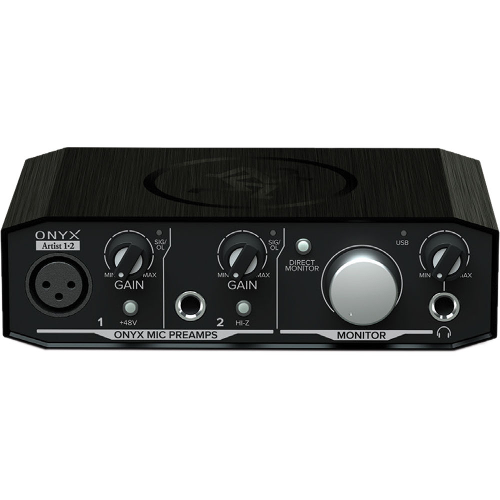Mackie 2048740-00-RB Onyx Artist 1.2 2x2 USB Audio Interface - Certified Refurbished