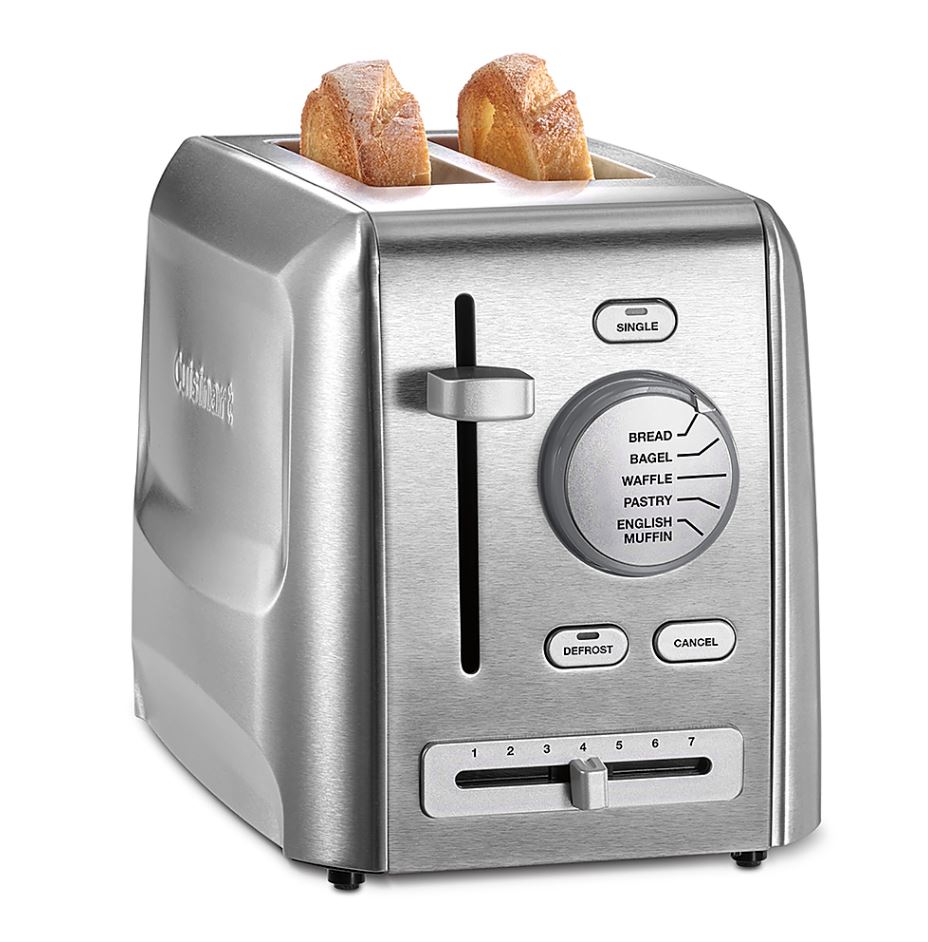 Cuisinart CPT-620FR CPT-620 2-Slice Metal Toaster, Stainless Steel - Certified Refurbished
