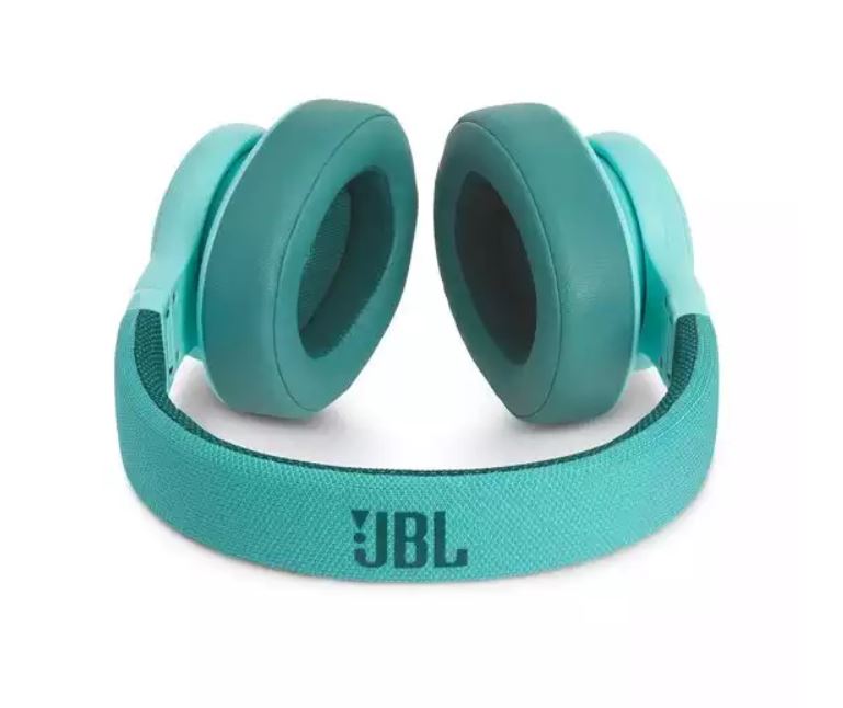 JBL JBLE55BTTEL-Z  Bluetooth Over Ear Headphones Teal - Certified Refurbished