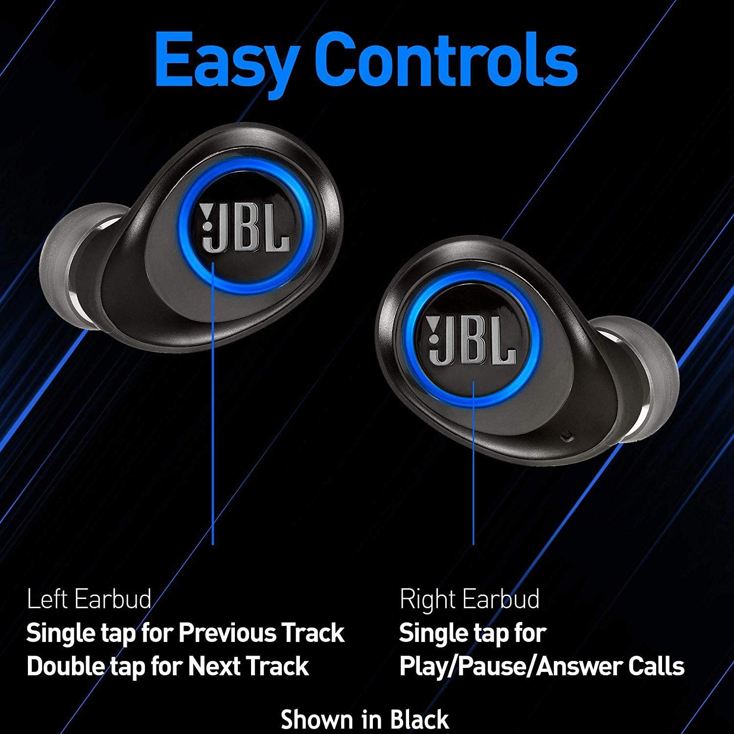 JBL JBLFREEXBLUBTAM-Z  Wireless In-Ear Headphones Blue - Certified Refurbished