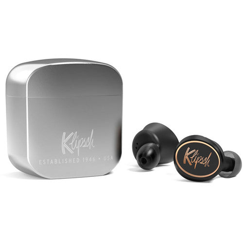 Klipsch K1067808 T5 True Wireless In-Ear Earphones Black/Silver - Certified Refurbished