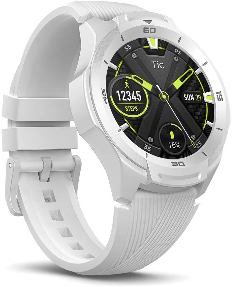 TicWatch P1022000500-RB S2 Waterproof Smartwatch Android and iOS White - Certified Refurbished