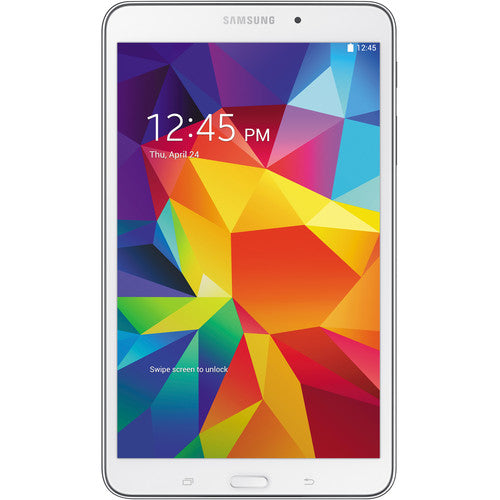 Samsung SM-T330NZWSXAR-RBC 8.0" Galaxy Tab 4 16GB WiFi Table, White -Refurbished