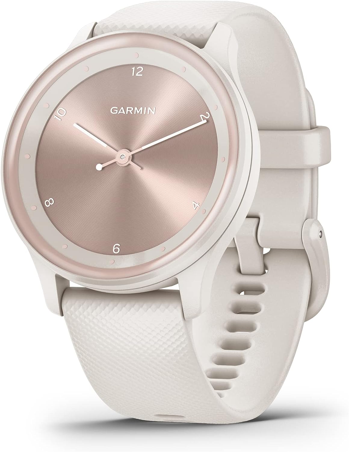 Garmin G010-N2566-01 Vivomove Sport 40mm Touchscreen Hybrid Health and Wellness Smartwatch, Ivory - Certified Refurbished