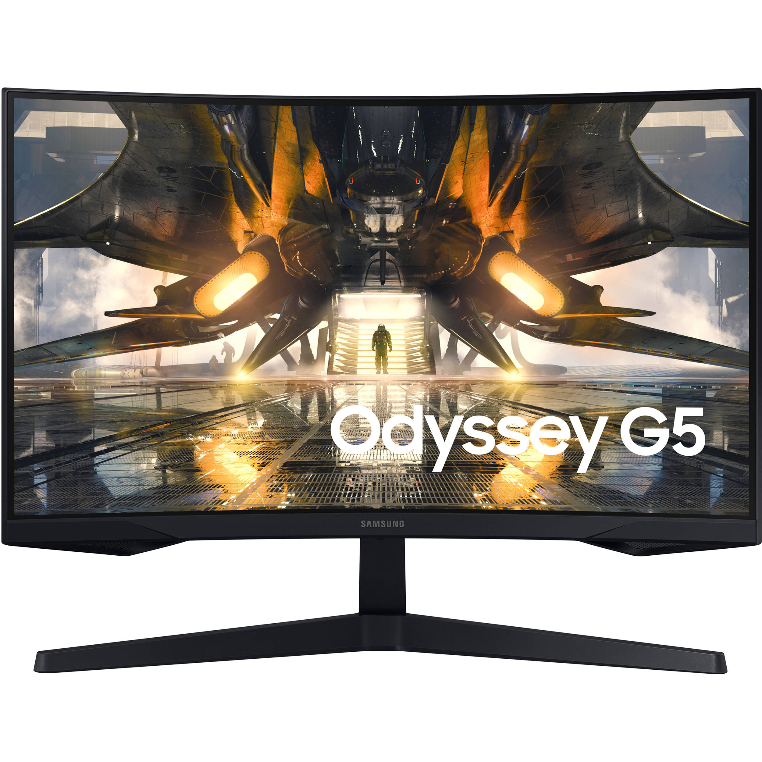 Samsung LS27AG552ENXZA-RB 27" Odyssey G5 2560x1440 165Hz QHD LED Gaming Monitor - Certified Refurbished