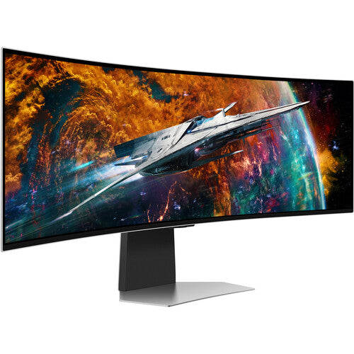 Samsung LS49CG954SNXZA-RB 49" Odyssey Neo G9 OLED 5120x1440 240Hz Curved Smart Gaming Monitor - Certified Refurbished