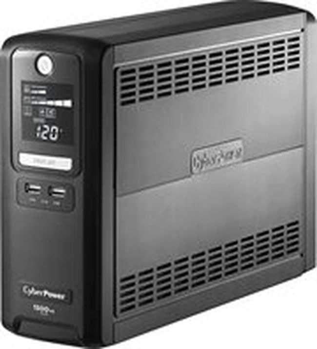 CyberPower LX1500GU-R 1500VA/900W 10 Outlets UPS Battery Backup - New Battery Certified Refurbished