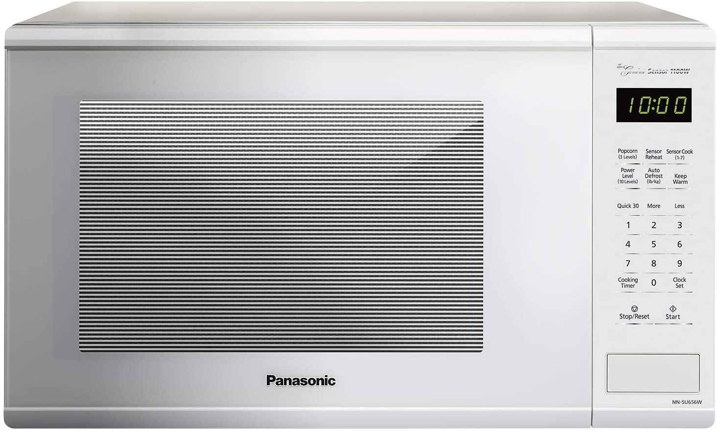 Panasonic NN-SU656W 1.3 CF Countertop Microwave with Genius Sensor - Certified Refurbished