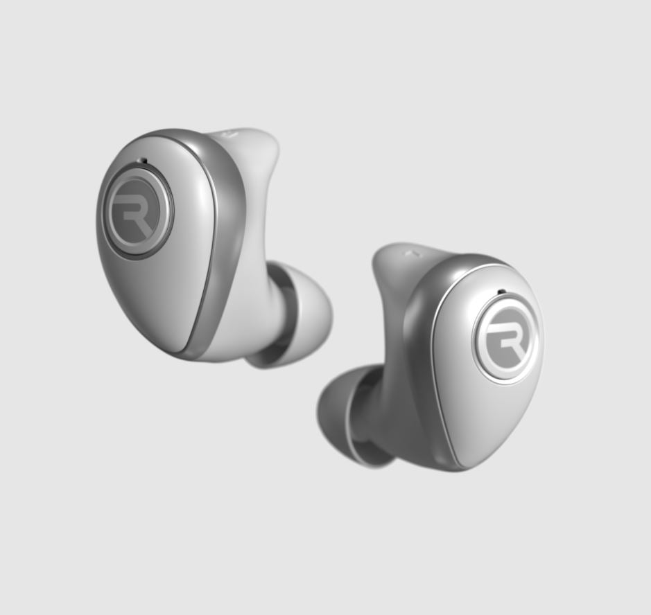 Raycon RBE755-WHIT E55 The Performer True Wireless Bluetooth Earbuds, White
