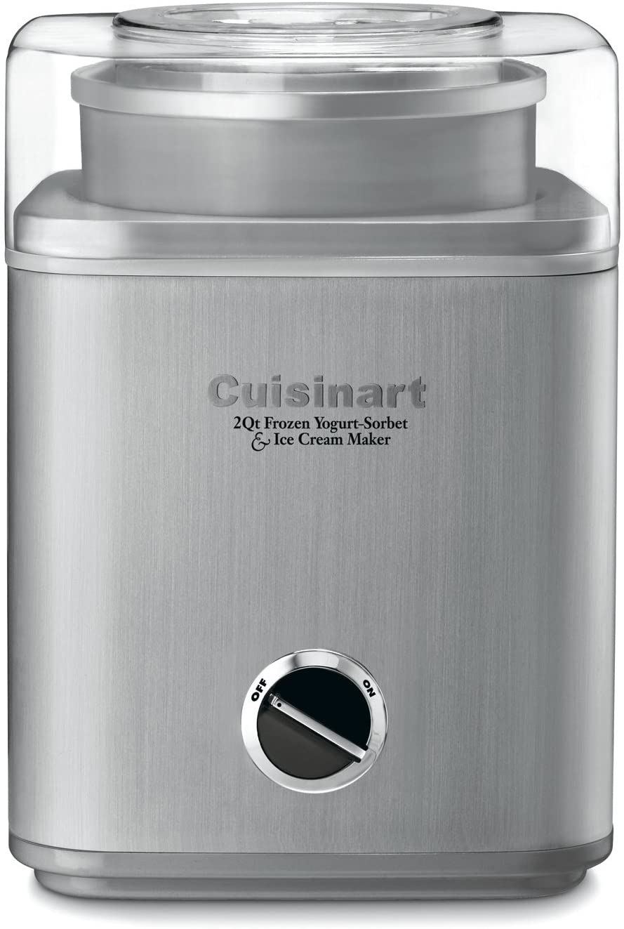 Cuisinart ICE-30BCFR 2 QT Ice Cream Maker, Silver – Certified Refurbished