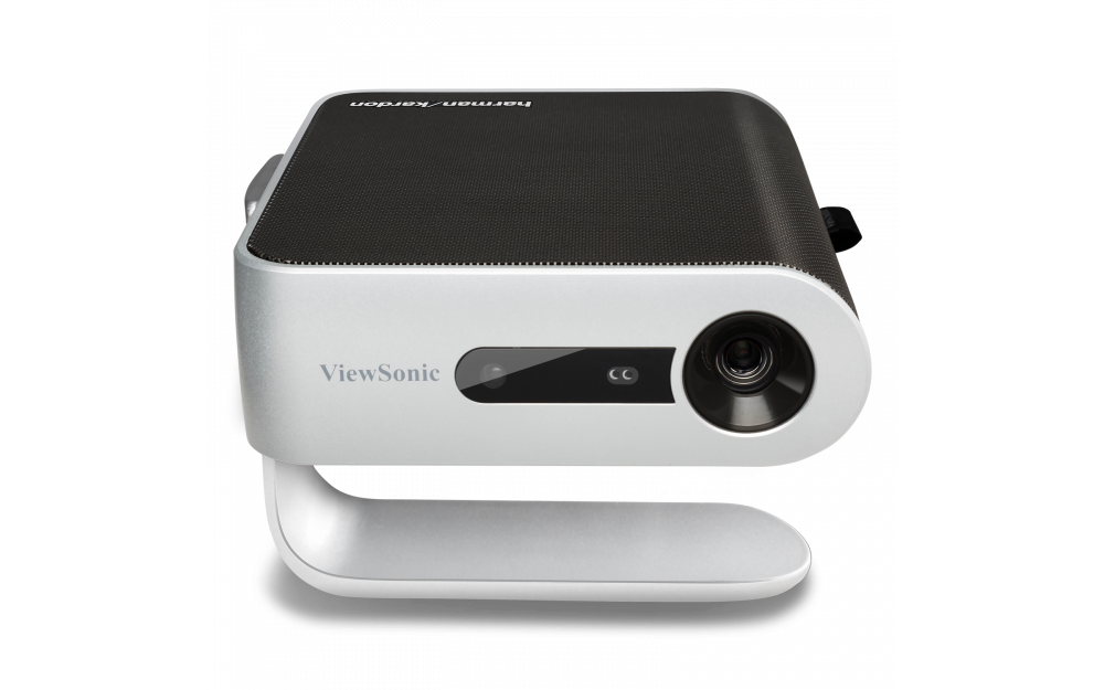 ViewSonic M1-2-S 854 x 480 Resolution, 300 LED (125 ANSI) Lumens, 1.2 Throw Ratio Projector - Certified Refurbished
