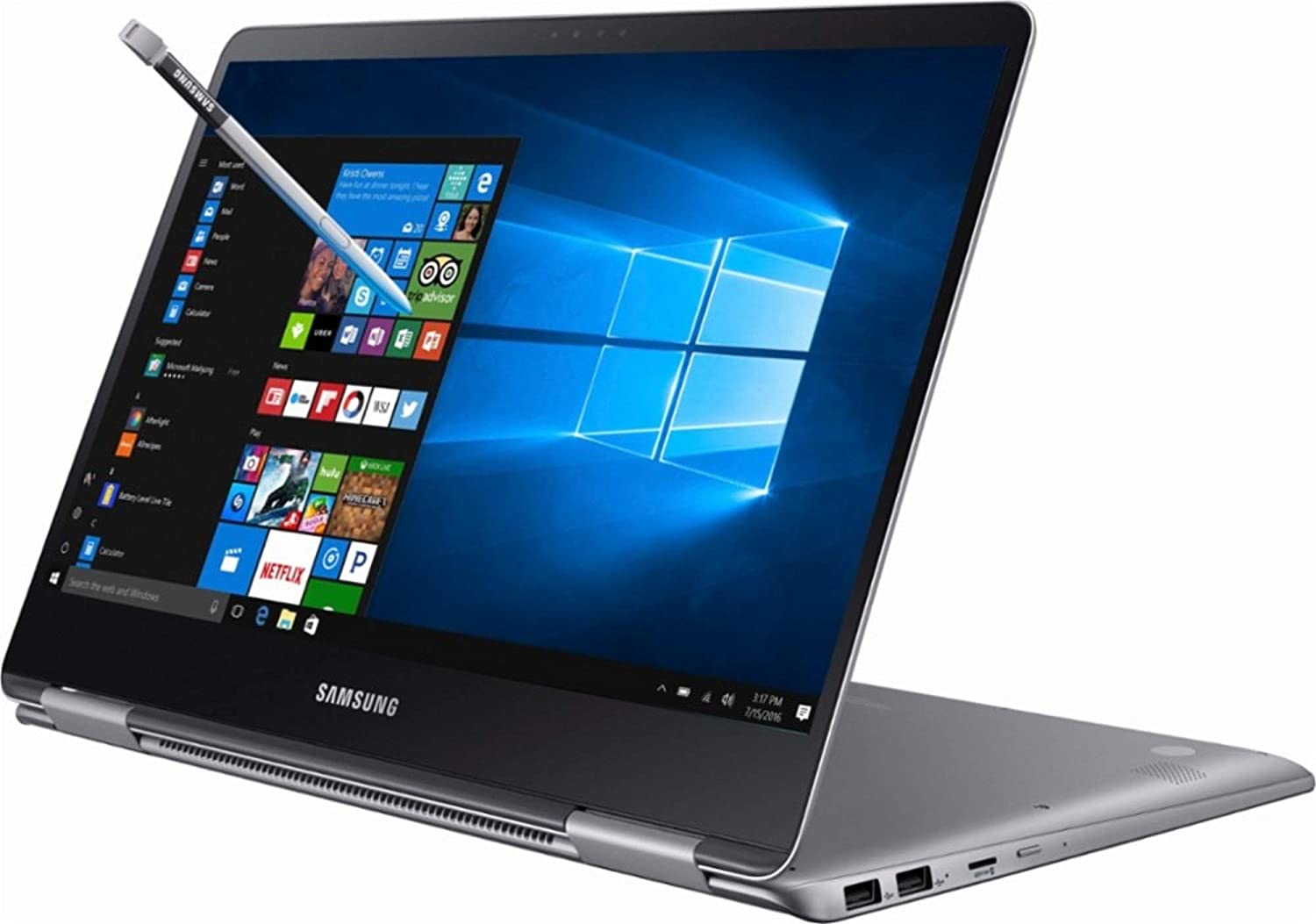 Samsung NP940X5N-X01US-RB Notebook 9 Pro 15" FHD i7-8550U 16GB 256GB W10H Silver - Certified Refurbished