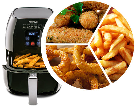 NuWave NW36112R 4.5 Qt Air Fryer with Probe - Certified Refurbished