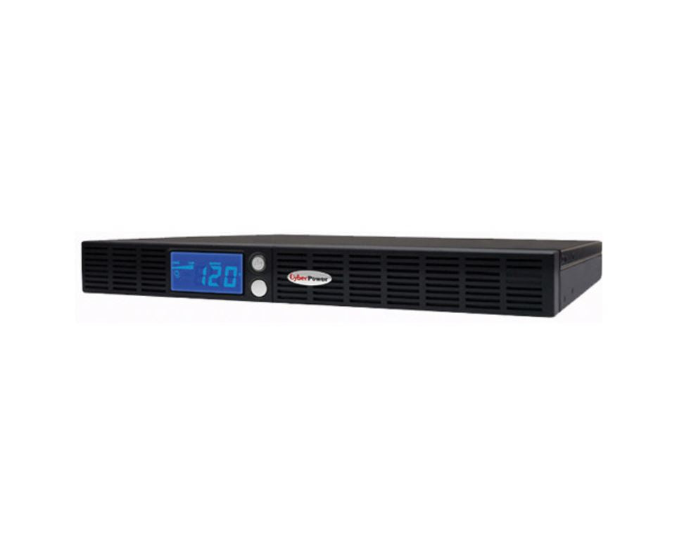 CyberPower OR500LCDRM1U-R Office 1U RM/T 500VA/300W 6 Outlets Intelligent LCD UPS - New Battery Certified Refurbished