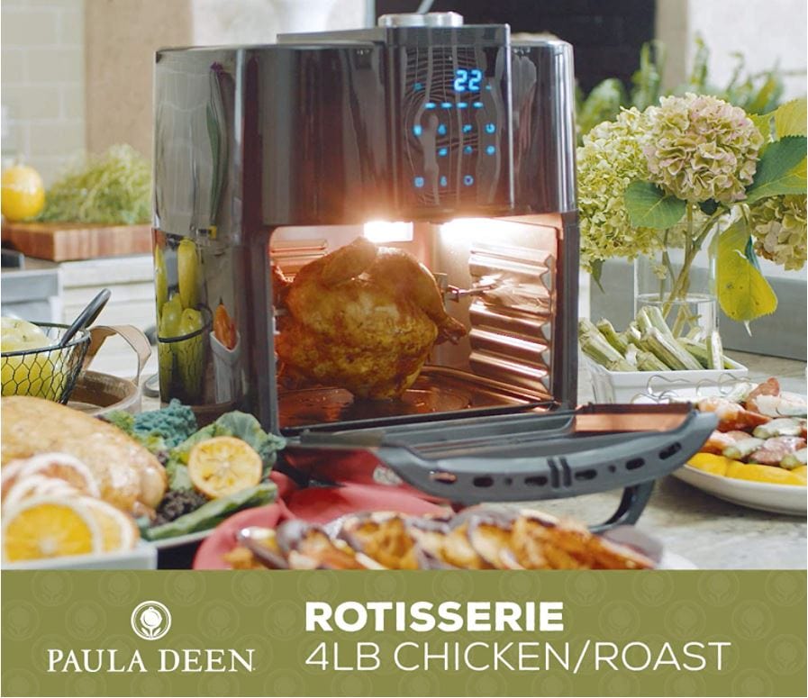 Paula Deen Stainless Steel 10 QT Digital Air Fryer Review 