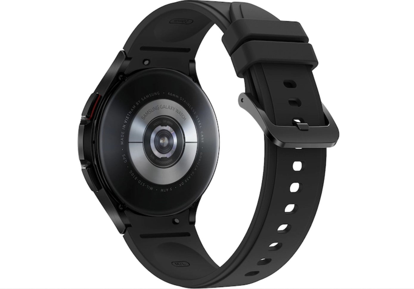 Samsung SM-R890NZKCXAA-RB Galaxy Watch4 Classic 46mm Bluetooth Smartwatch, Black - Certified Refurbished