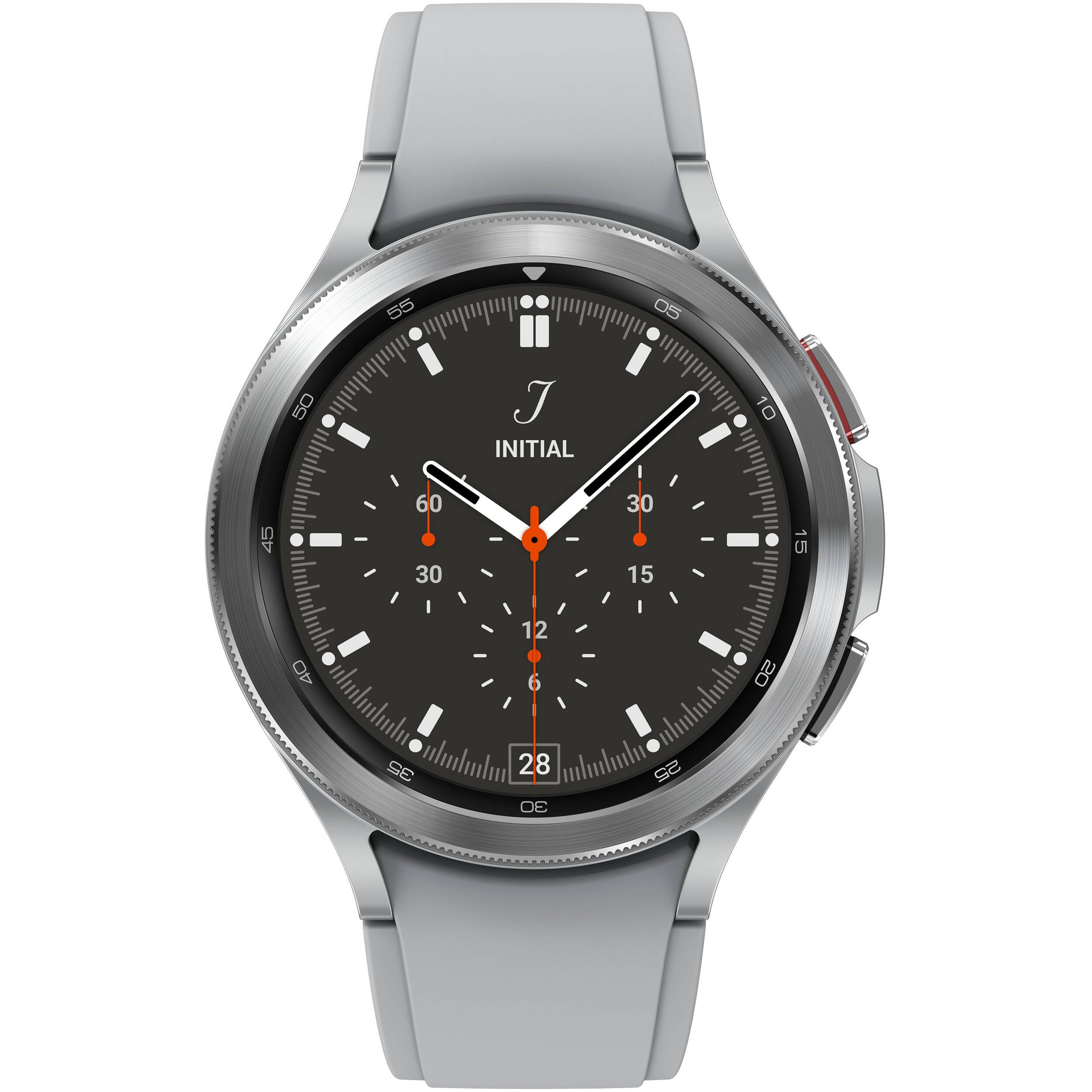 Samsung SM-R890NZSAXAA-RB Galaxy Watch4 Classic 46mm Bluetooth Smartwatch Silver - Certified Refurbished