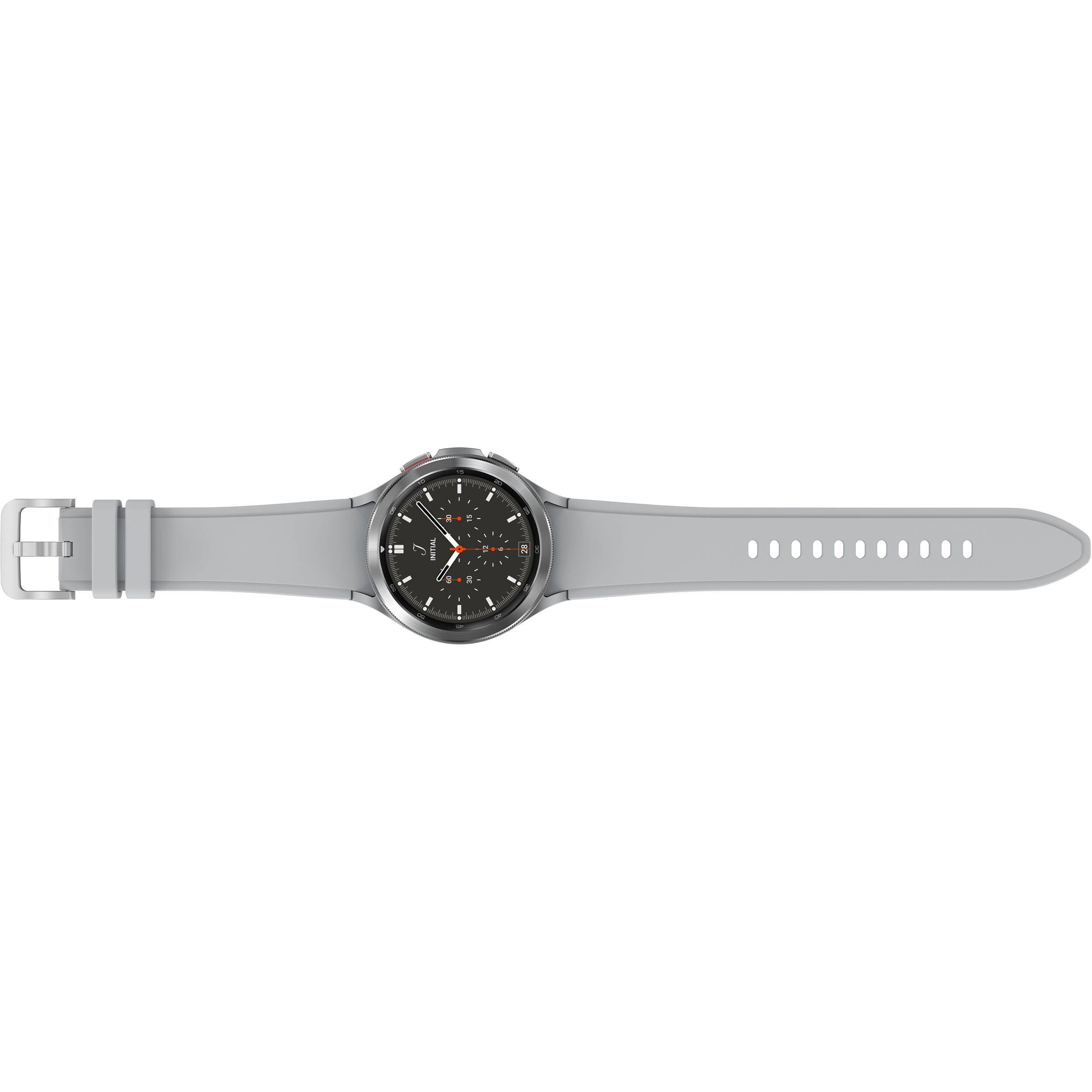 Samsung SM-R890NZSAXAA-RB Galaxy Watch4 Classic 46mm Bluetooth Smartwatch Silver - Certified Refurbished
