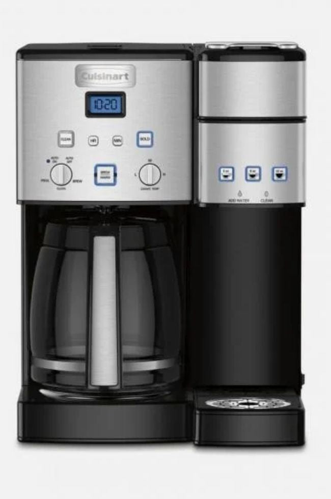 Cuisinart SS-15FR SS-15 Single-Serve 12-Cup Combo Coffeemaker - Certified Refurbished