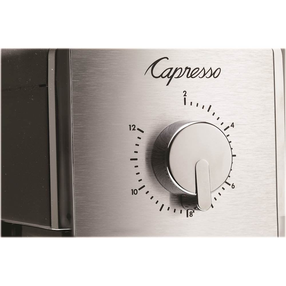 Capresso C591.99 Burr Coffee Grinder Stainless Steel - Certified Refurbished