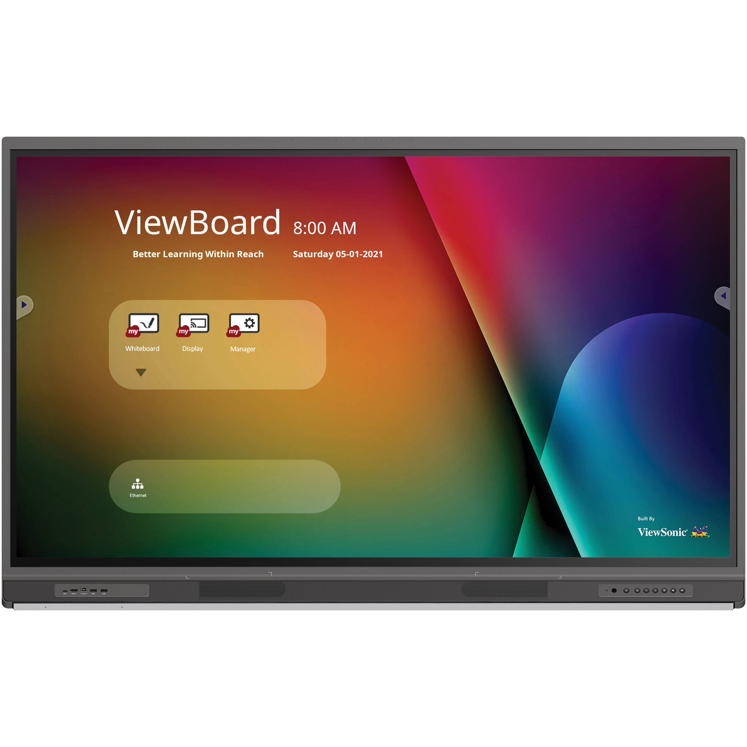 ViewSonic IFP8652-1C-R 86" 4K Touch Enabled ViewBoard Smart Display - Certified Refurbished