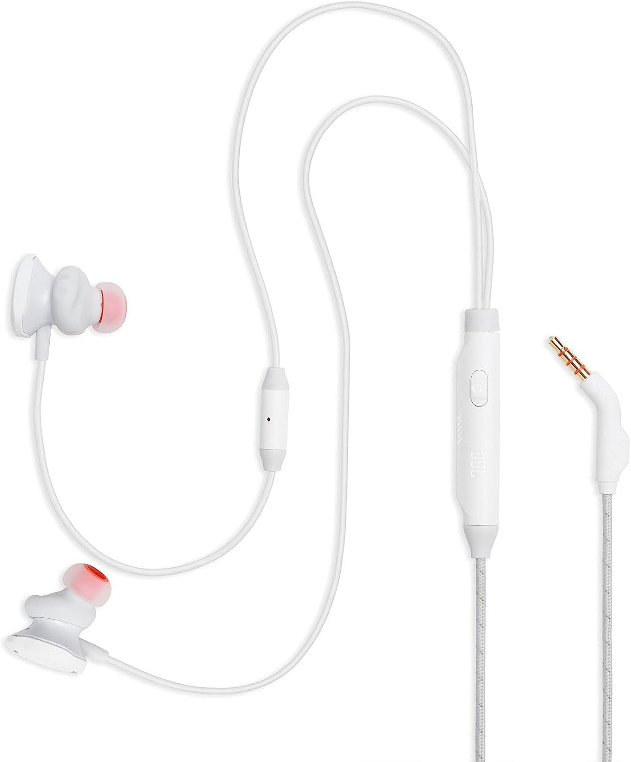 JBL JBLQUANTUM50WAM-Z Quantum 50 Wired In-Ear Gaming Headphones White - Certified Refurbished