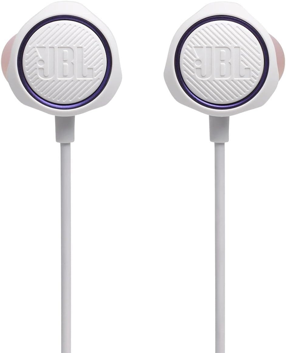 JBL JBLQUANTUM50WAM-Z Quantum 50 Wired In-Ear Gaming Headphones White - Certified Refurbished