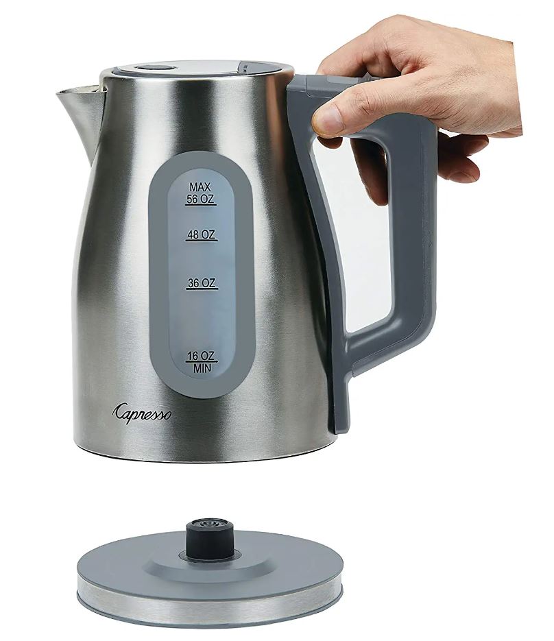 Capresso C275.99 H20 Pro Water Kettle Polished Stainless Steel - Certified Refurbished