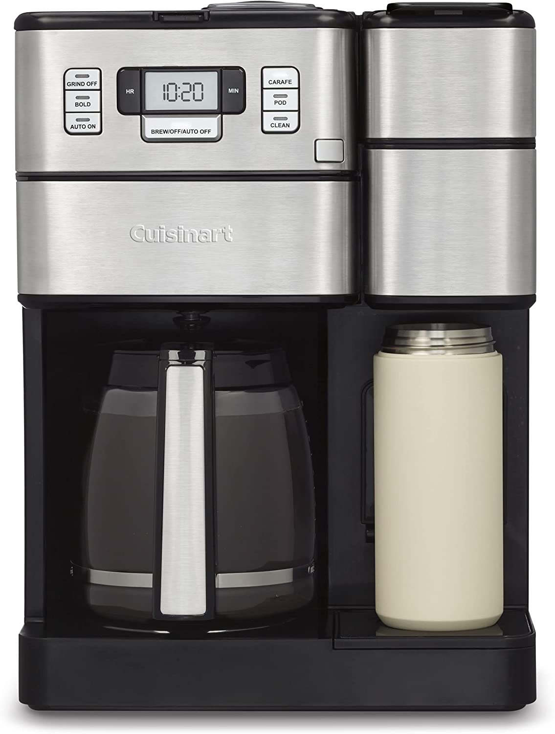 Cuisinart Dgb-400ssfr Grind And Brew 12 Cup Coffeemaker - Silver