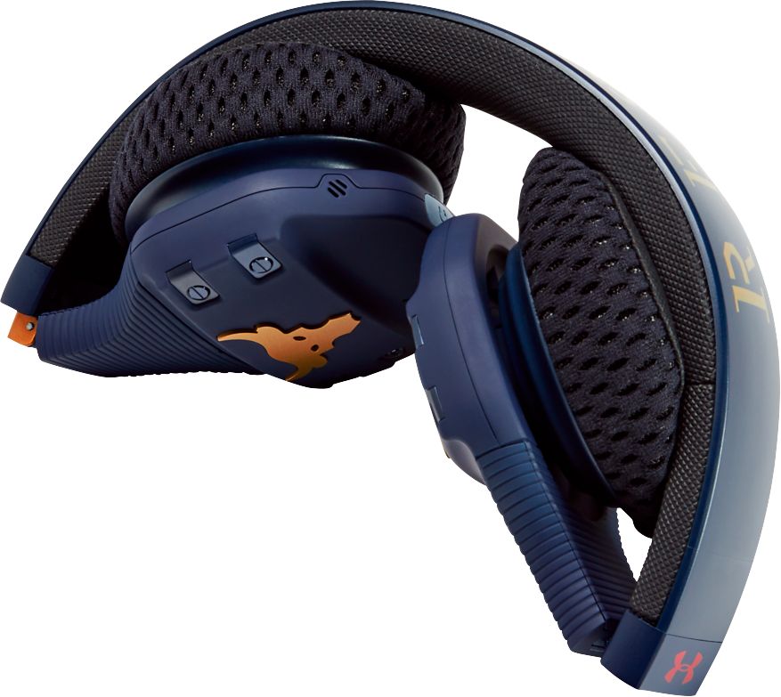 JBL Under Armour UAROCKOEBTBLUAM-Z Sport Wireless Train Project Rock Headphones Blue Certified Refurbished