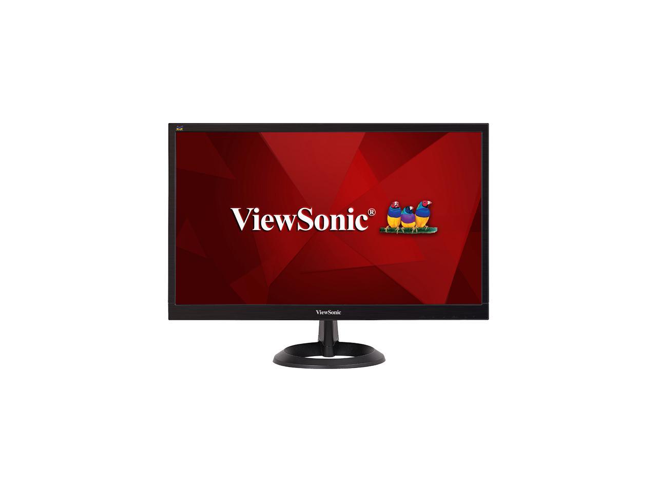 ViewSonic VA2261H-2-S 22" Full HD LED 1080p HDMI & VGA Eye Care Technology Flicker-Free and Blue Light Filter Monitor - Certified Refurbished