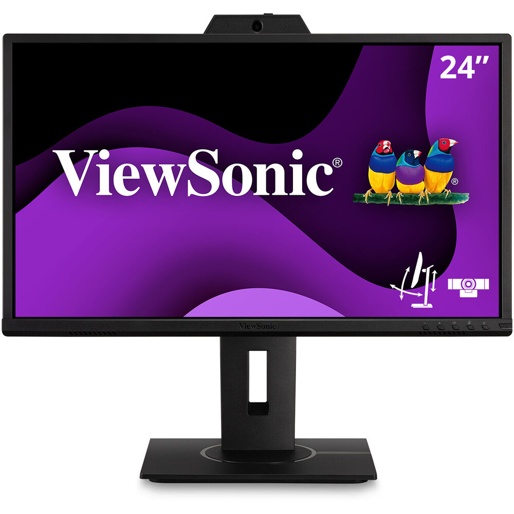 ViewSonic VG2440V-S 24" 16:9 Video Conferencing IPS Monitor - Certified Refurbished