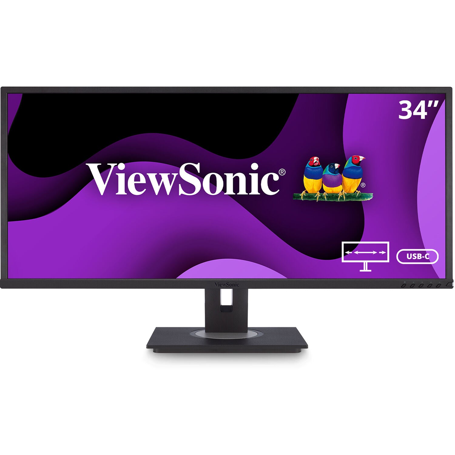 ViewSonic VG3456-R 34 Inch 21:9 UltraWide WQHD 1440p Monitor - Certified Refurbished
