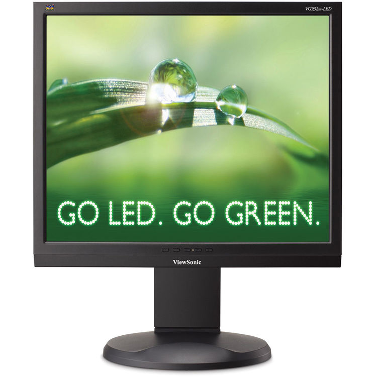ViewSonic VG932M-LED-S 19" Eco-Friendly and Performance Enhancing LED Display - Certified Refurbished