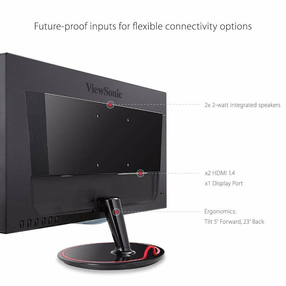 ViewSonic VX2458-MHD-S 23.6" 144 Hz FreeSync LCD Monitor - Certified Refurbished